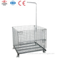 YD-F3 High Capacity with Hot Selling Design Folding Steel Storage Cage for Warehouse Storage